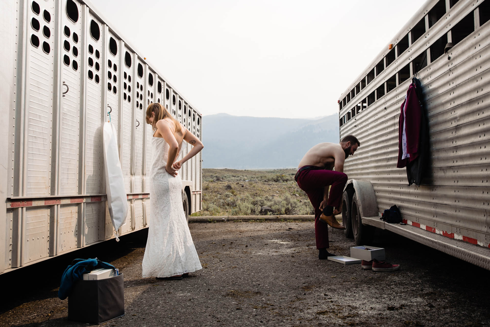 Wedding photo by David Clumpner
